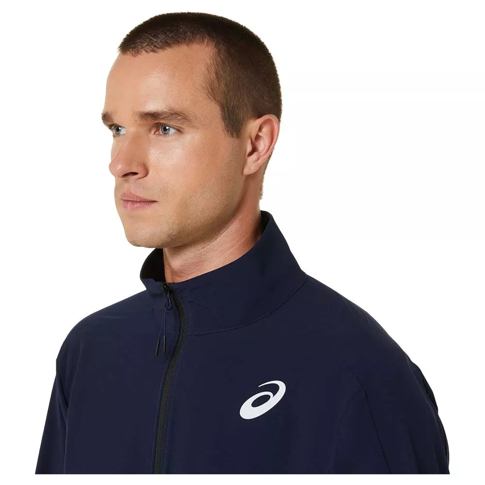 Asics Match Jacke Marineblau