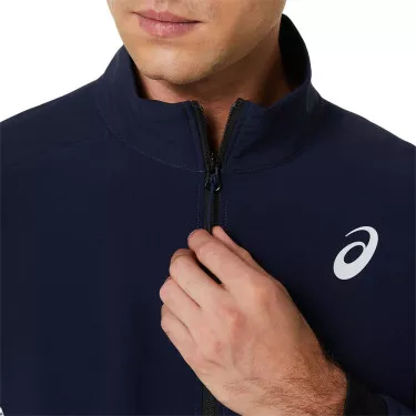 Asics Match Jacke Marineblau