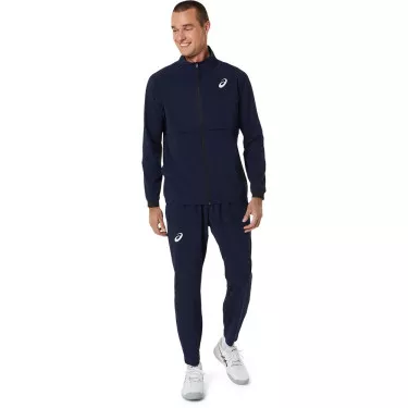 Asics Match Jacke Marineblau