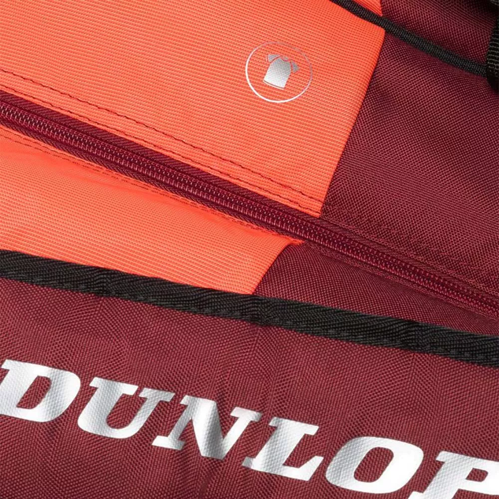 Dunlop CX Performance 12R 2024 Schl&auml;gertasche (Thermobag) Rot / Orange