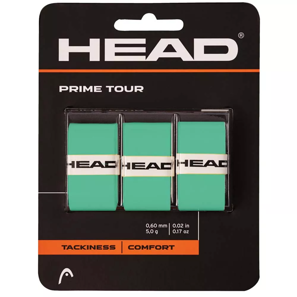 Head Prime Tour Overgrip Gr&uuml;n 3er-Pack