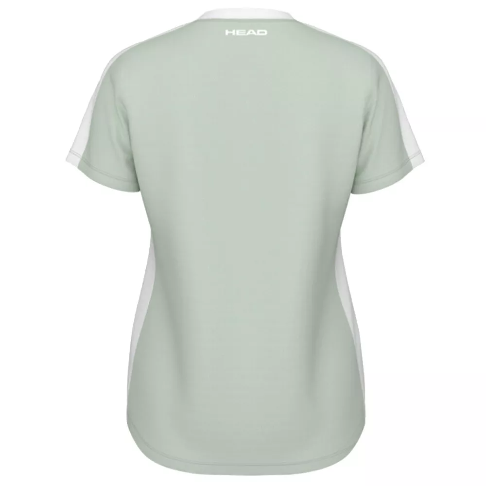 Head Tie-Break T-Shirt Damen Gr&uuml;n