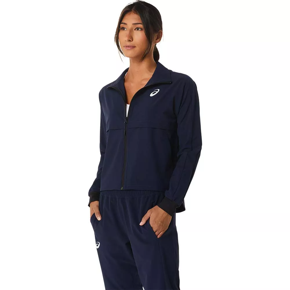 Asics Match Trainingsjacke Damen Marineblau