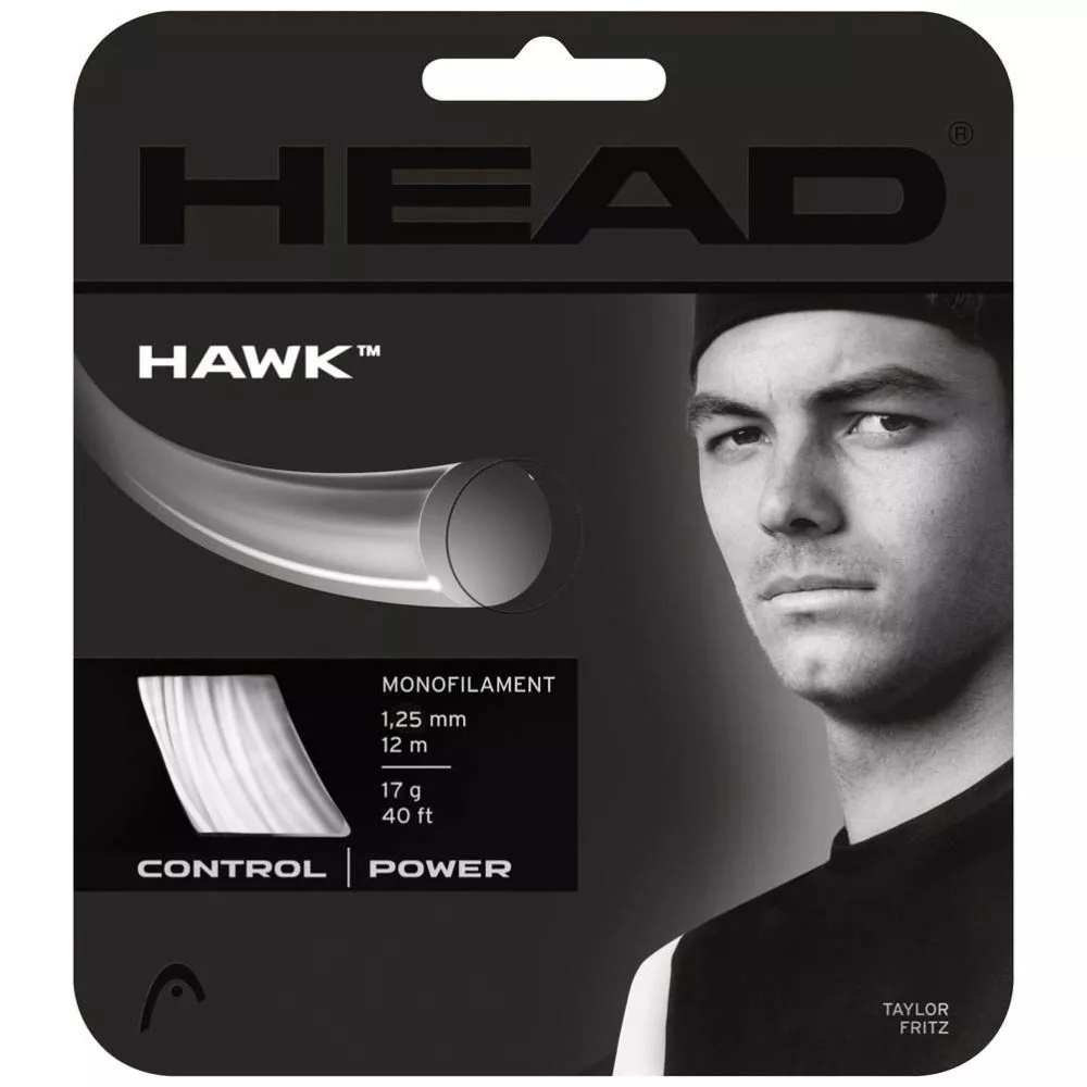 Head Hawk Tennissaite Wei&szlig; 12 m