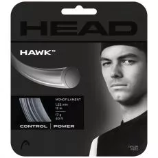 Head Hawk Tennissaite Grau 12 m