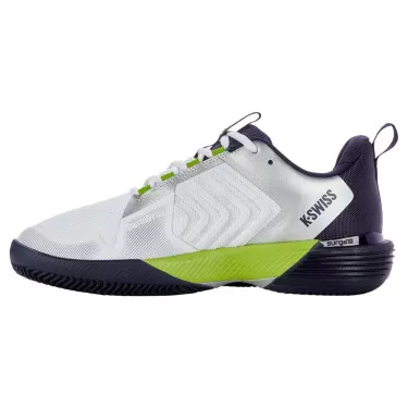 K-Swiss Ultrashot 3 HB Tennisschuhe Sandplatz Wei&szlig; / Blau Grau