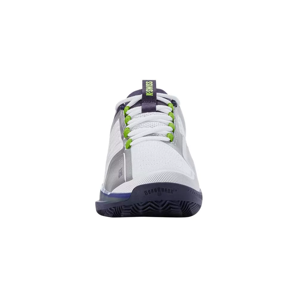 K-Swiss Ultrashot 3 HB Tennisschuhe Sandplatz Wei&szlig; / Blau Grau