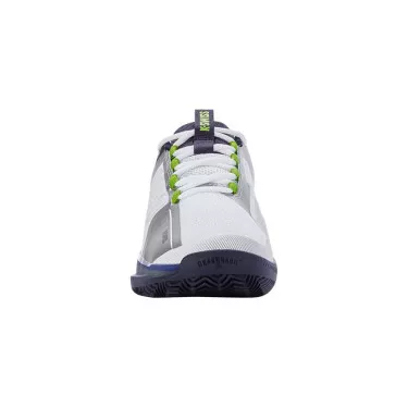 K-Swiss Ultrashot 3 HB Tennisschuhe Sandplatz Wei&szlig; / Blau Grau