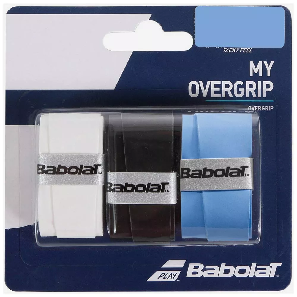 Babolat My Overgrip Blau / Wei&szlig; / Schwarz 3er-Pack