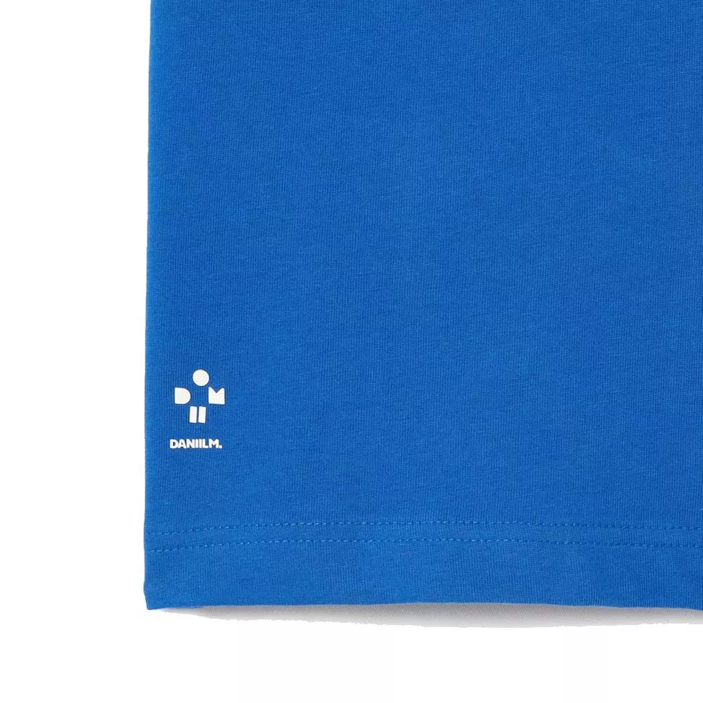 Lacoste Sport x Daniil Medwedew T-Shirt Blau / Wei&szlig;