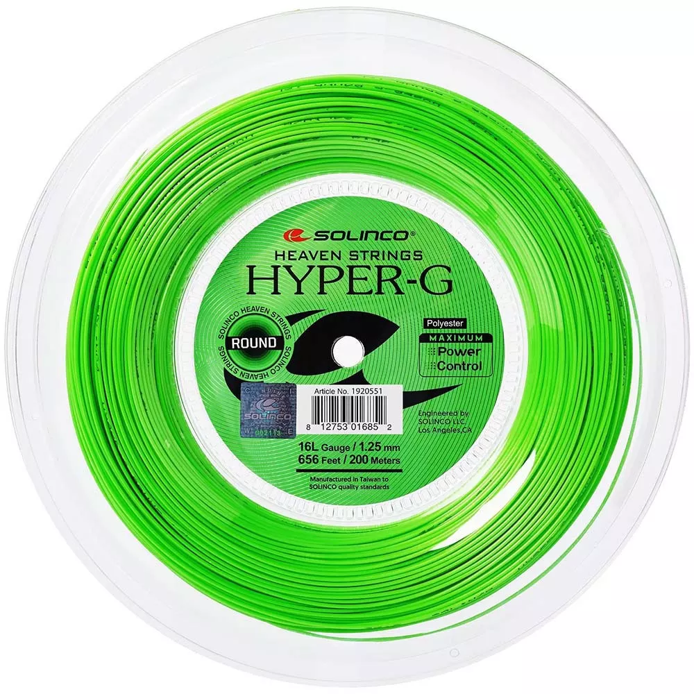 Solinco Hyper G Round Saitenrolle 200 m