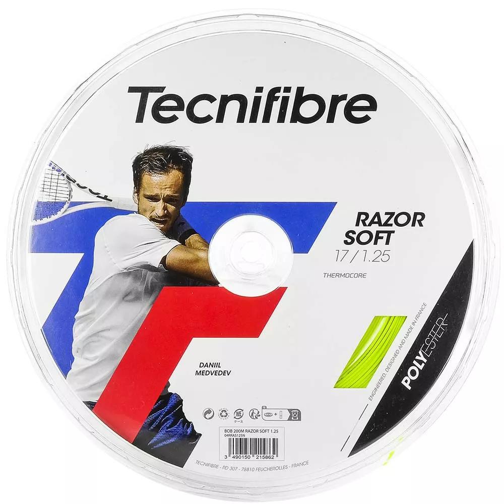 Tecnifibre Razor Soft Lime Saitenrolle 200 m