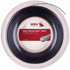 MSV Focus HEX SOFT Saitenrolle Schwarz 200 m
