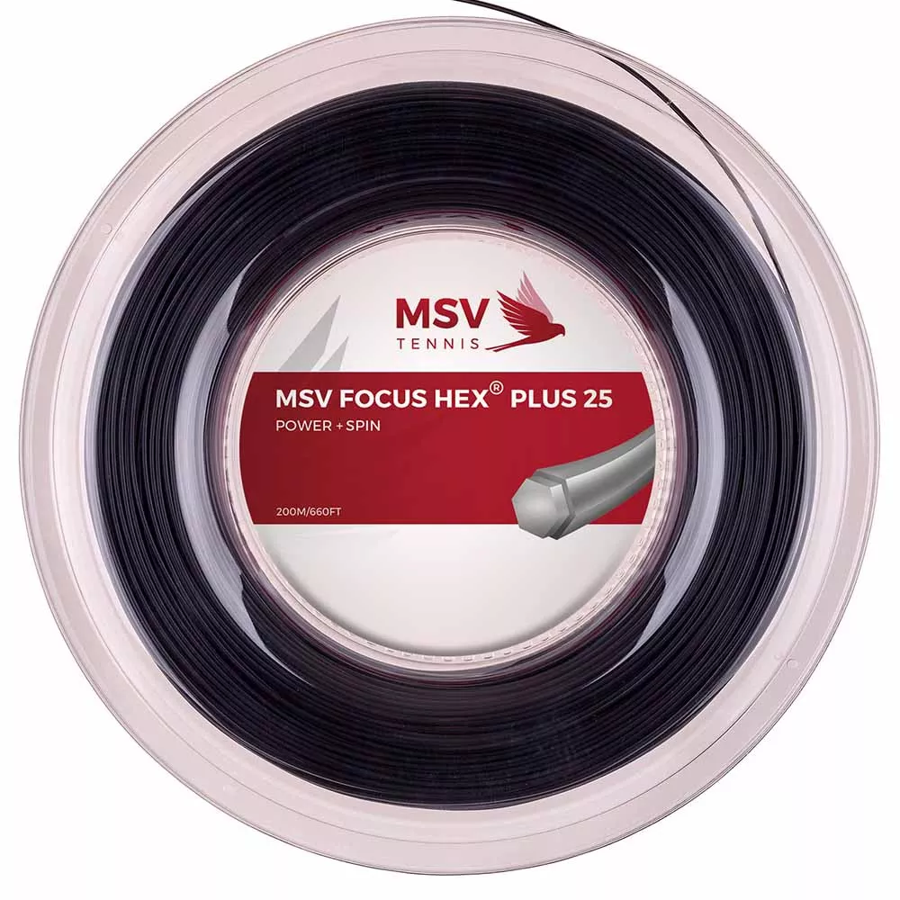 MSV Focus HEX Plus 25 Saitenrolle 200 m