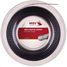MSV Hepta Twist Saitenrolle Schwarz 200 m