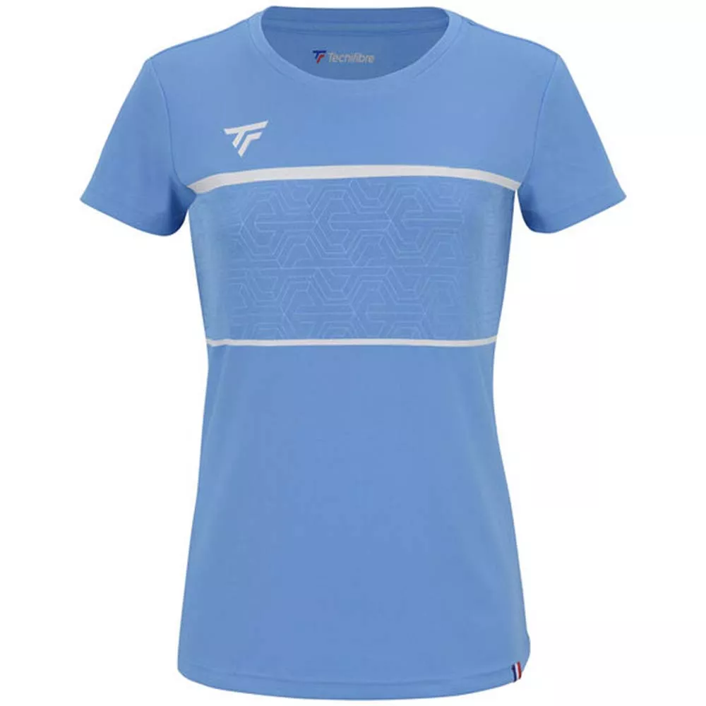 Tecnifibre Team Tech T-Shirt M&auml;dchen Hellblau