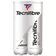 Tecnifibre Court Tennisb&auml;lle Doppelpack (2 Dosen &agrave; 4 B&auml;lle)