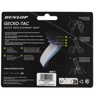 Dunlop Gecko-Tac Basisgriffband Wei&szlig;