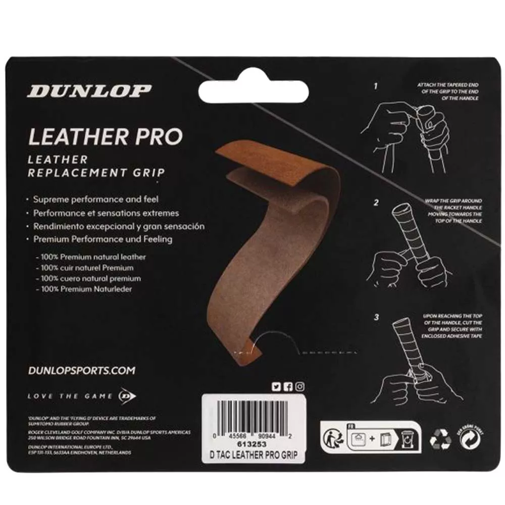 Dunlop Leather Pro Basisgriffband