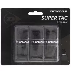 Dunlop Super Tac Overgrip Schwarz 3er-Pack