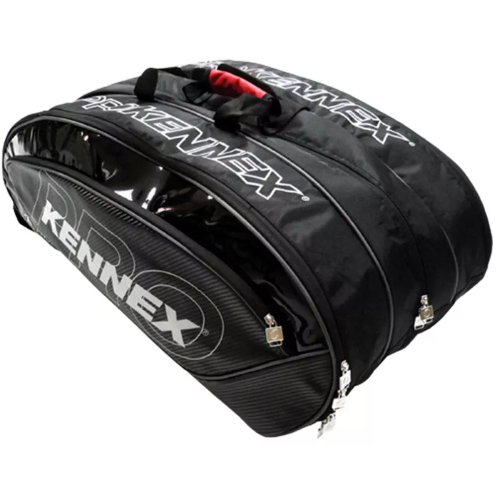 Pro Kennex Kinetic Triple Schl&auml;gertasche (Thermobag) Schwarz / Rot