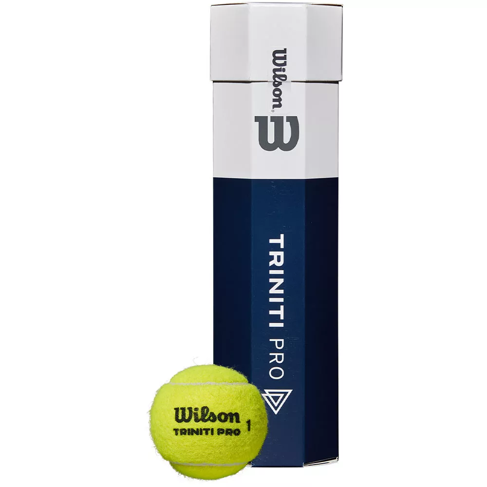 Wilson Triniti Pro Tennisb&auml;lle 4er-Dose