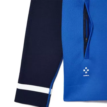 Lacoste Tennis x Daniil Medwedew Trainingsjacke Blau / Marineblau