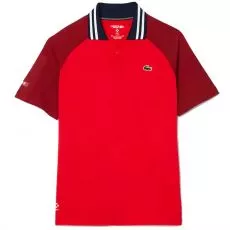 Lacoste Tennis x Daniil Medwedew Poloshirt Rot / Bordeaux