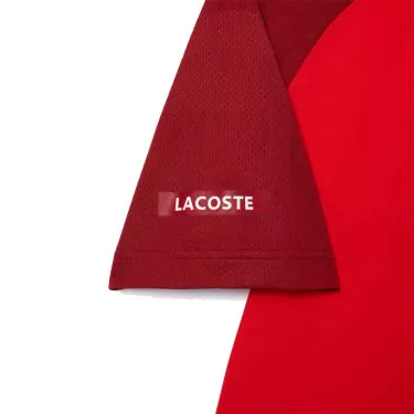 Lacoste Tennis x Daniil Medwedew Poloshirt Rot / Bordeaux