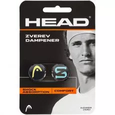 Head Zverev Dampener Vibrationsd&auml;mpfer Blau / Gelb 2er-Pack