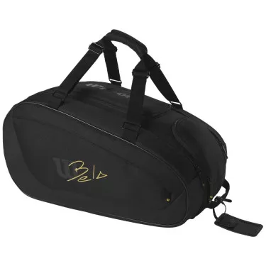 Wilson BELA Super Tour Padeltasche Schwarz / Gold