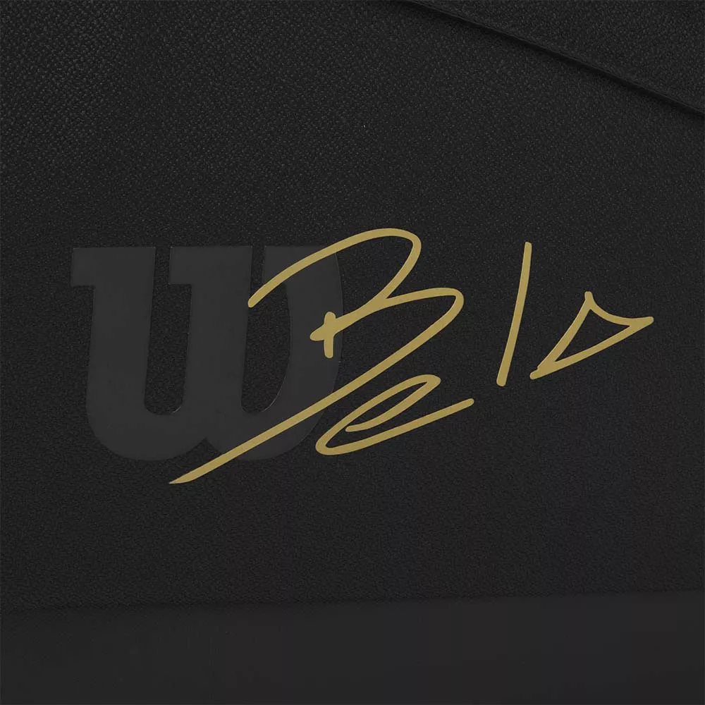 Wilson BELA Super Tour Padeltasche Schwarz / Gold