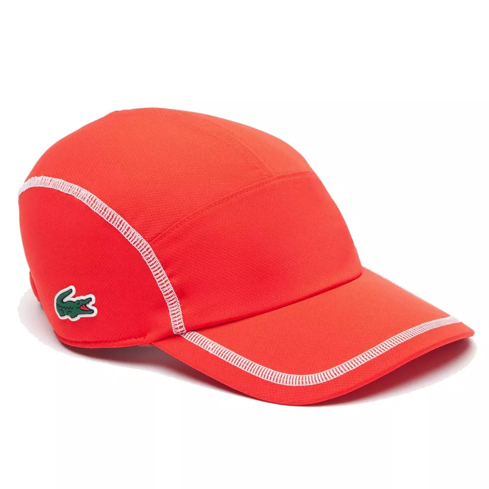 Lacoste Color-Block Cap Rot
