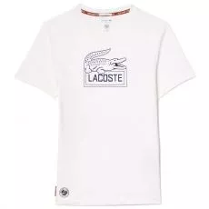 Lacoste Sport Roland Garros Unisex T-Shirt Wei&szlig;