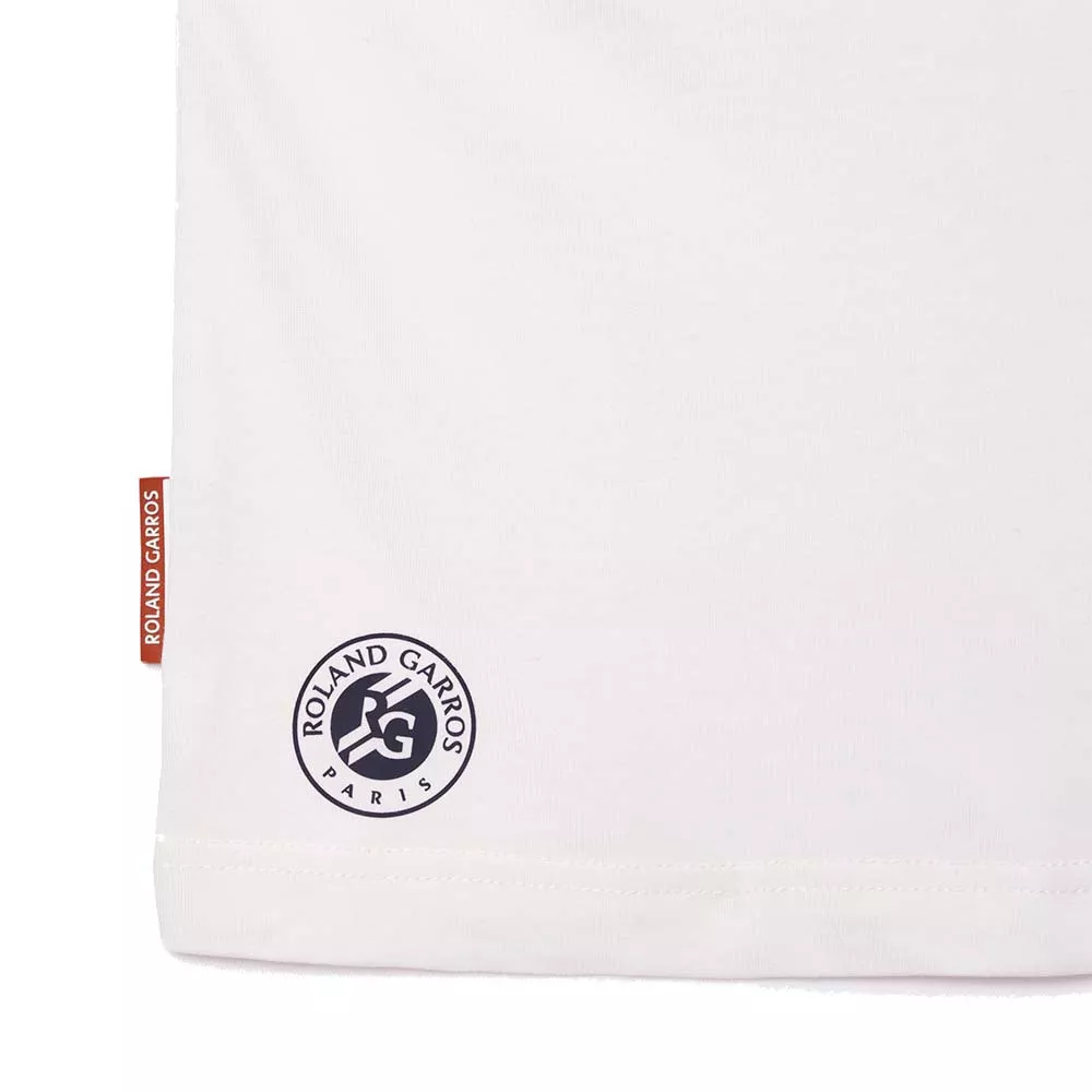 Lacoste Sport Roland Garros Unisex T-Shirt Wei&szlig;