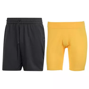Adidas Paris 2N1 Short Schwarz