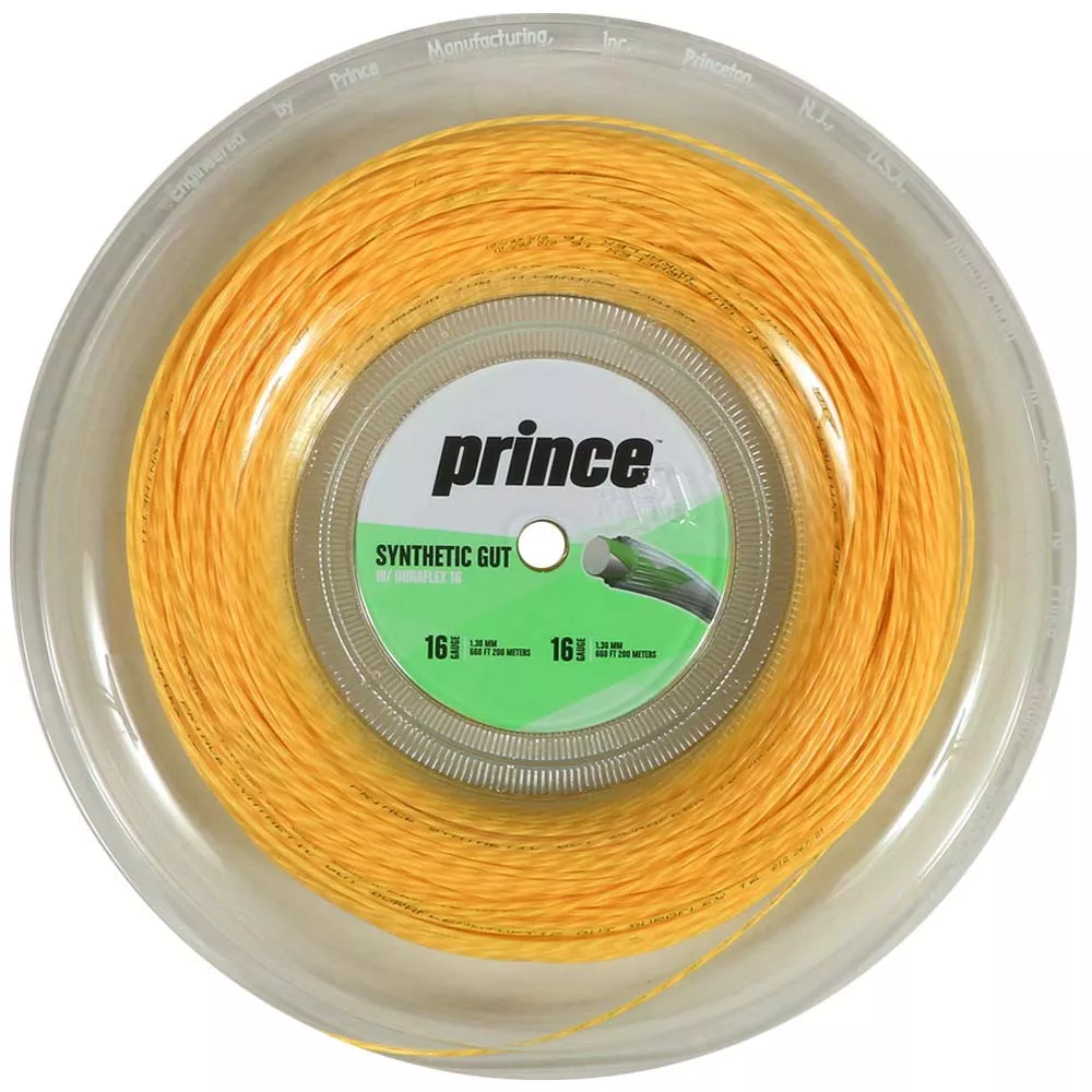 Prince Synthetic Gut Duraflex Saitenrolle 200 m
