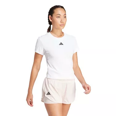Adidas Freelift T-Shirt Damen Wei&szlig;