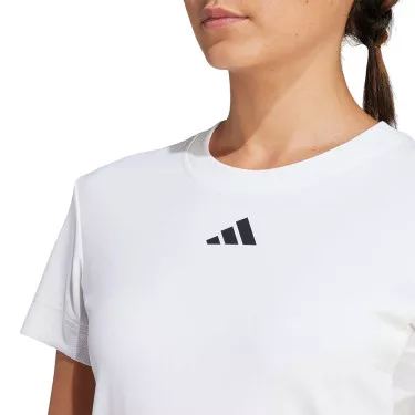 Adidas Freelift T-Shirt Damen Wei&szlig;
