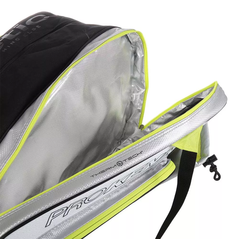 Pro Kennex Tour Padel Schl&auml;gertasche (Thermobag) Grau / Schwarz