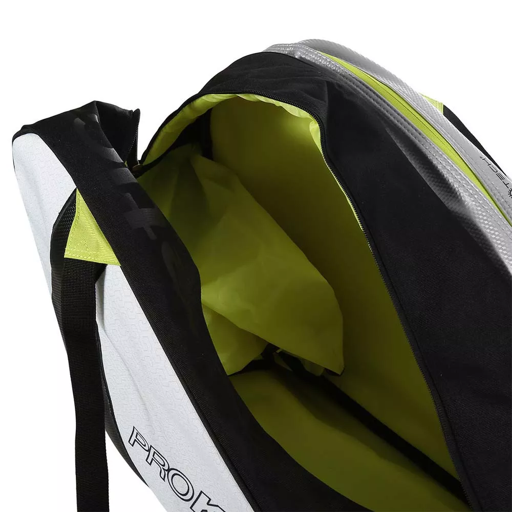 Pro Kennex Tour Padel Schl&auml;gertasche (Thermobag) Grau / Schwarz