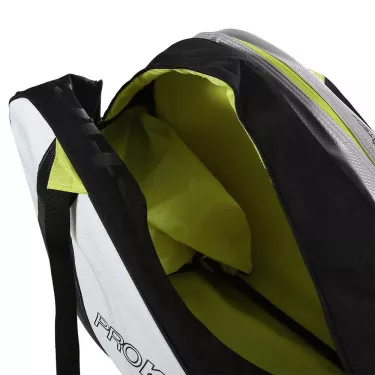 Pro Kennex Tour Padel Schl&auml;gertasche (Thermobag) Grau / Schwarz