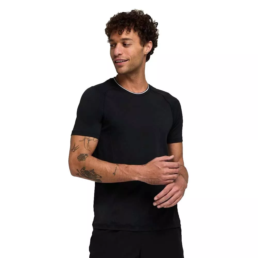 Wilson Team Seamless Crew T-Shirt Schwarz