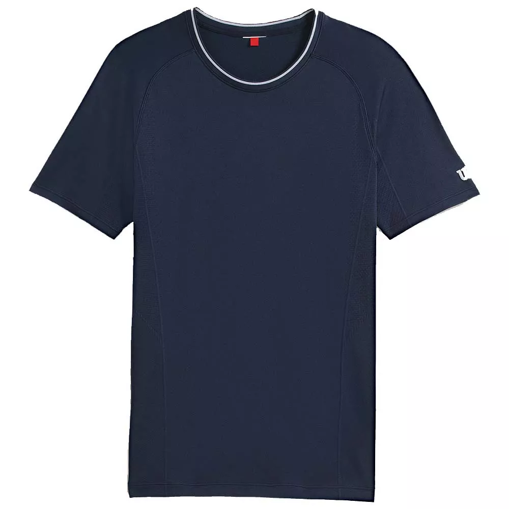 Wilson Team Seamless Crew T-Shirt Marineblau