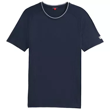 Wilson Team Seamless Crew T-Shirt Marineblau