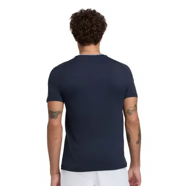 Wilson Team Seamless Crew T-Shirt Marineblau