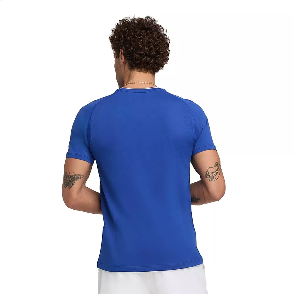 Wilson Team Seamless Crew T-Shirt Blau
