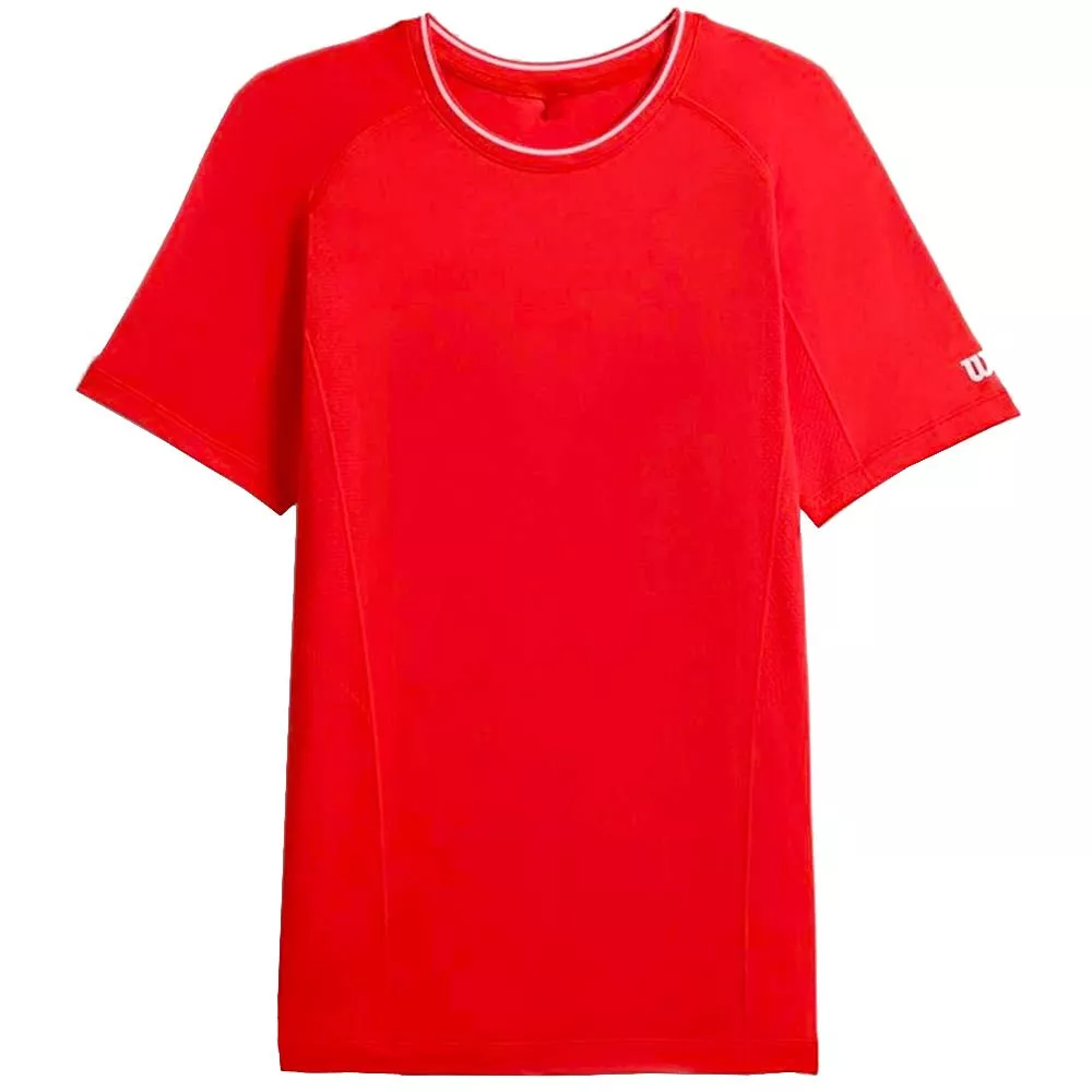 Wilson Team Seamless Crew T-Shirt Rot