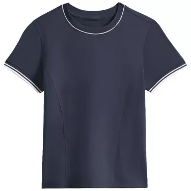 Wilson Team Seamless T-Shirt Damen Marineblau