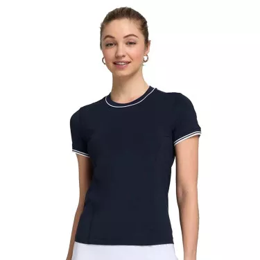 Wilson Team Seamless T-Shirt Damen Marineblau